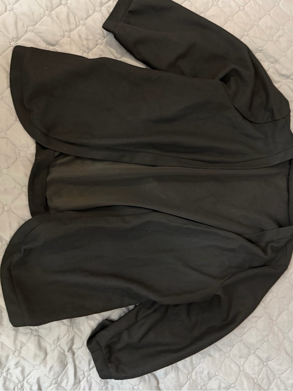 Brand new never worn SHEIN Black Open-Front Blazer Jacket
